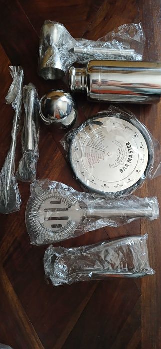 Conjunto de acessórios para bar