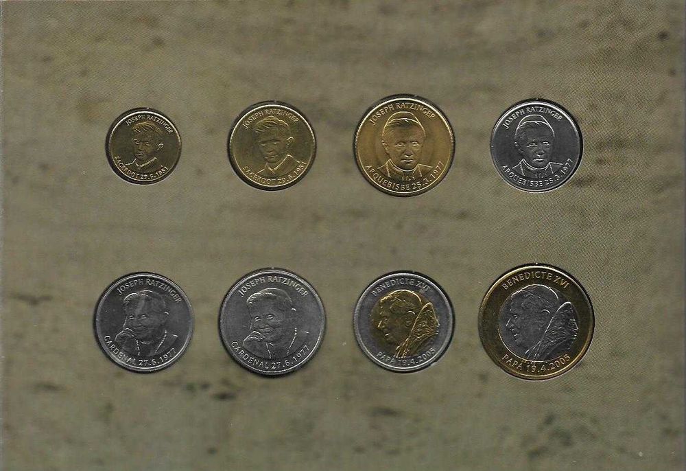 Andorra - - - "Carteira BNC-2006 - Benedictus XVI" - - - - - Moedas