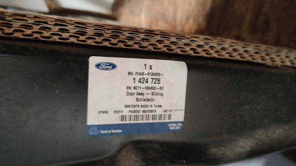Drzwi przesuwne boczne prawe Ford Transit  06-14