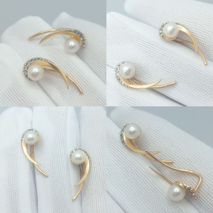 Золотые сережки 585, 2,38г