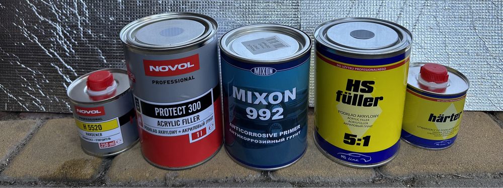 Грунт акриловый Novol 300 -659/310 HS -709/грунт акриловий Mixon -165