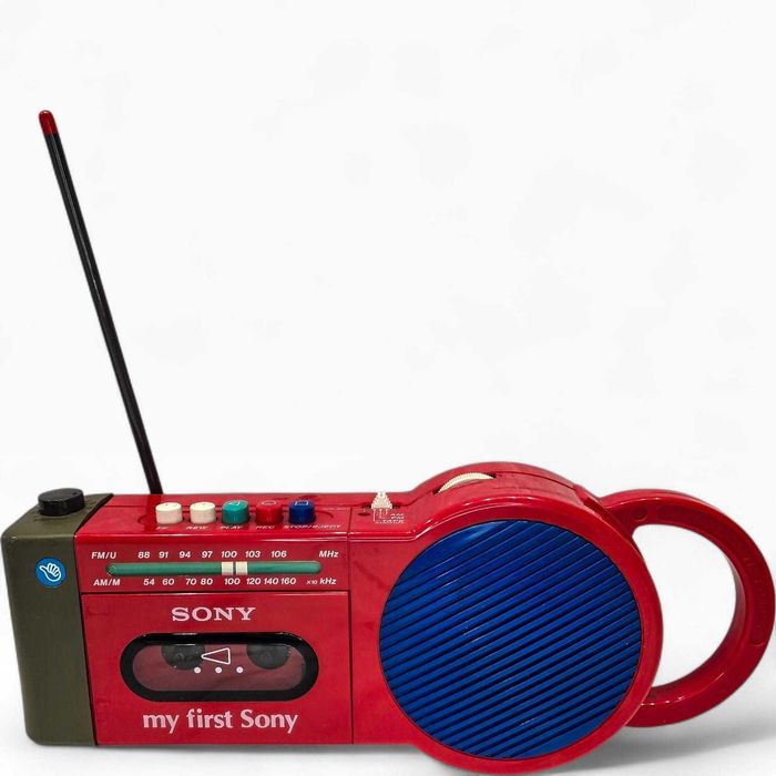 Rádio Cassete Infantil “My First Sony” CFM-2000 | AM/FM |Made in Japan