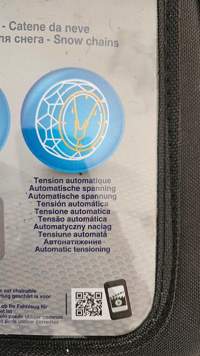 Łańcuchy śniegowe Norauto 100 - 9mm NOWE- NIEUŻYWANE