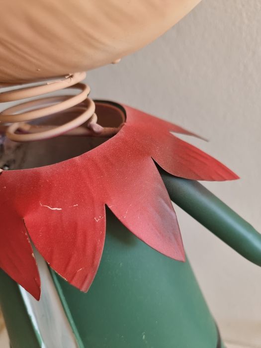 Figura de Natal decorativo de grandes dimensões – aprox. 1,08 m de altura.