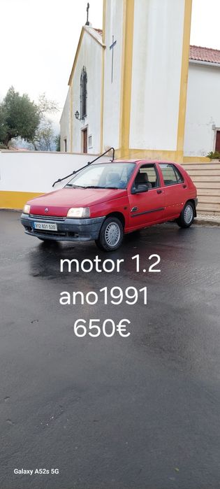 Renault Clio 1.2 gasolina ano1991 insp5/2026