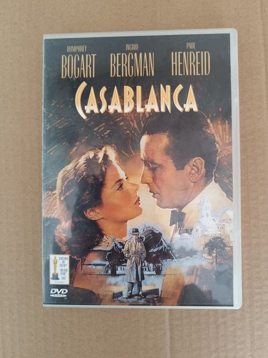 DVD do filme clássico "Casablanca" (portes grátis)