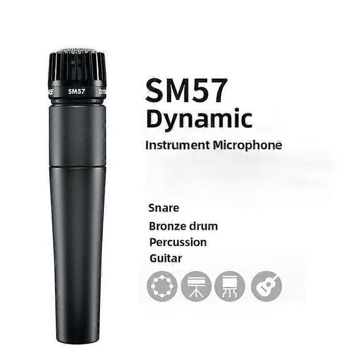 Microfone Dinâmico Modelo SM57 - Novo