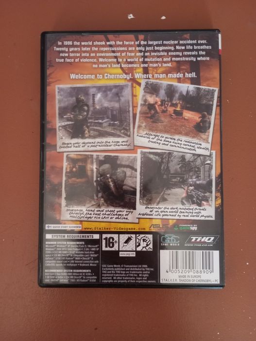 Gra stalker shadow of Chernobyl PC