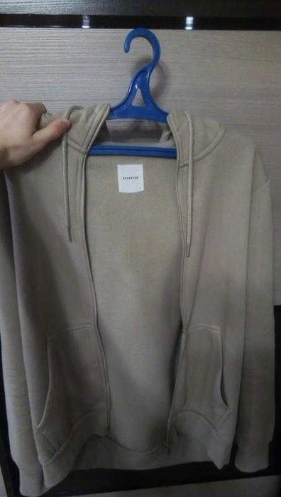Ziphoodie Reserved, зипка reserved бежева