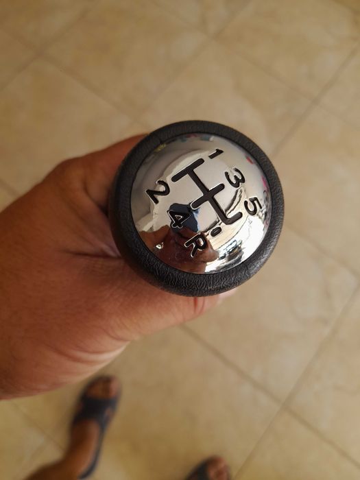 Pomo / Manete de Mudanças 6 Velocidades + Adaptador