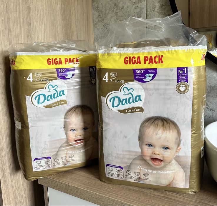 Pampersy Dada Extra Care 4 2x164szt Giga Pack