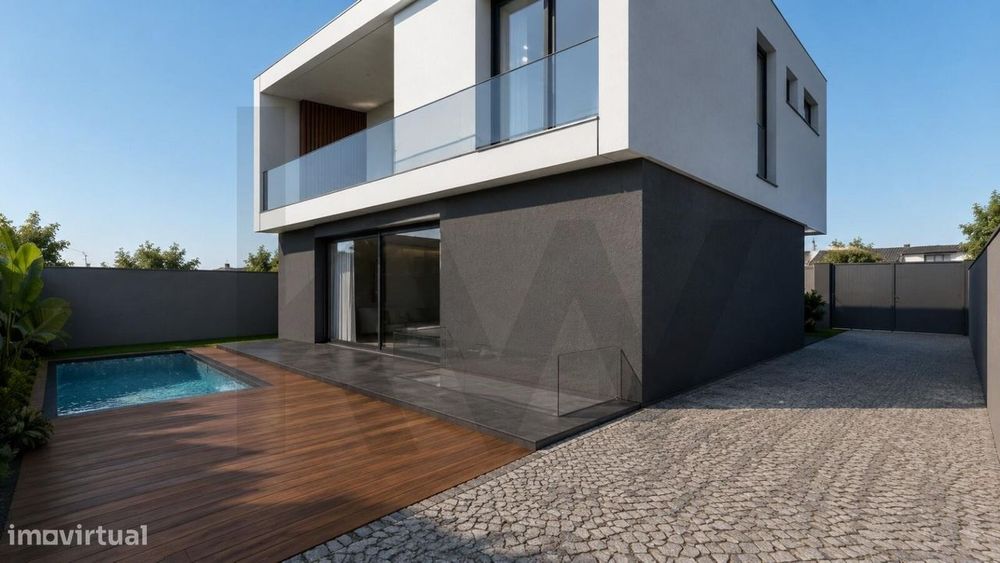 Terreno urbano com 302m2, com projecto para construção de moradia isol