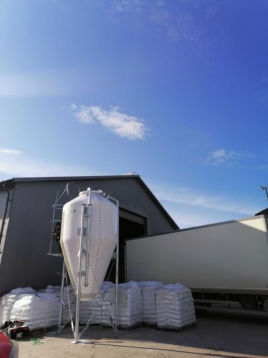 Silos z włókna szklanego  3,5 t. Nowy.Wyprzedaz.