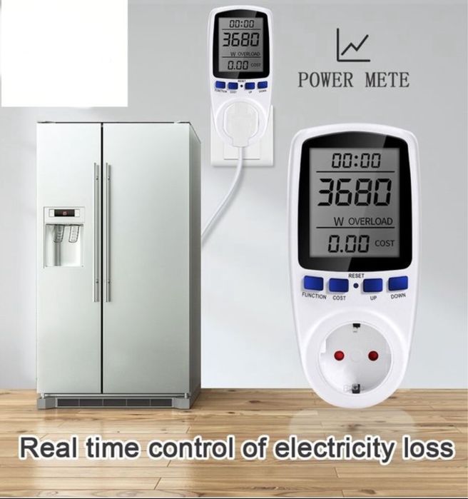 Tomada de monitorização de energia