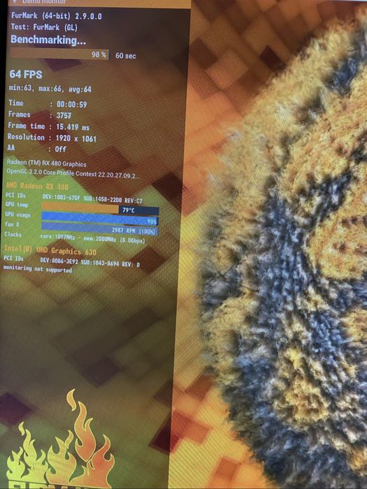 Ігровий ПК 15-8600k, DDR4 8Gb | SSD120+HDD500 |RX 480-8Gb |Be Quiet