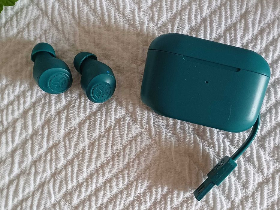 JLab Go Air Pop – Auriculares Sem Fios | Verde | Bluetooth | Super Autonomia