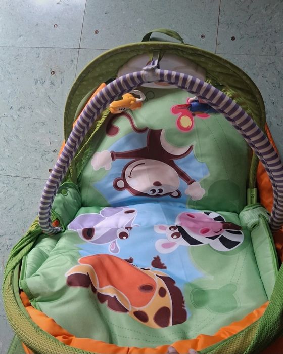 Manta para bébé com musica