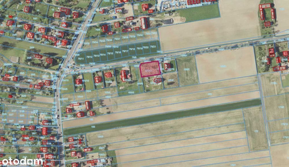Działka inwestycyjna mieszkaniowo -usługowa1569 m2 ul. Zorzy