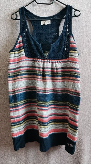 Kamizelka, tunika, bezrękawnik, top Hollister r. L