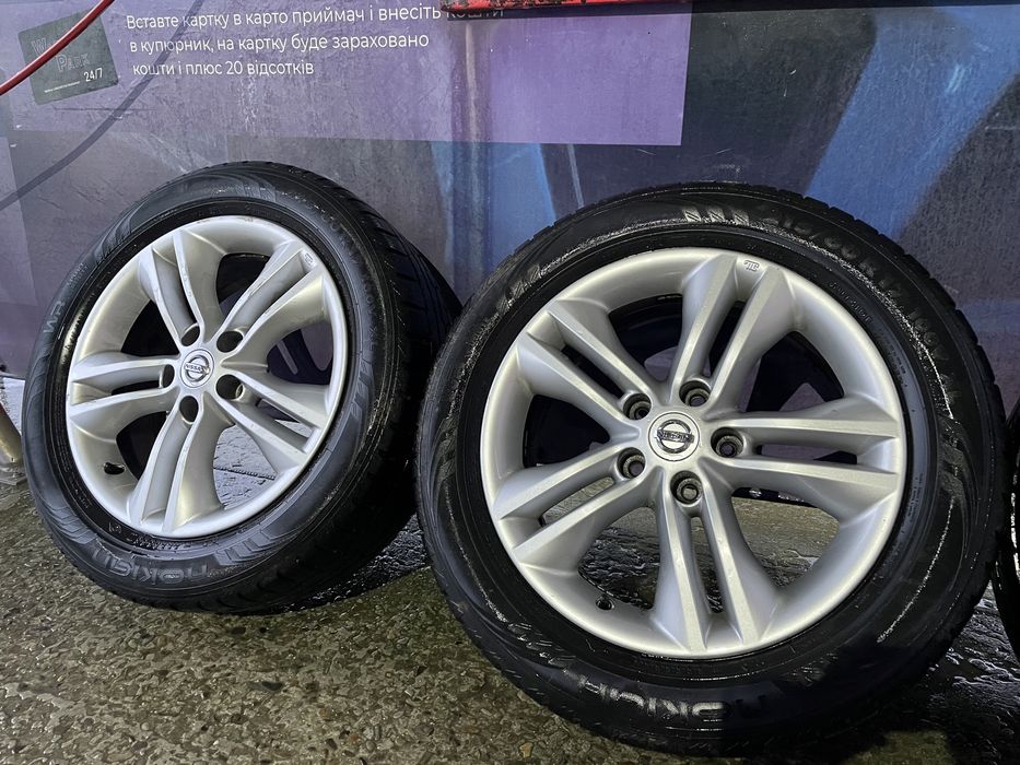 Титанові диски від Nissan qashqai qashqai+2 .