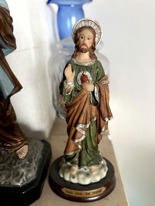 Conjunto de imagens religiosas