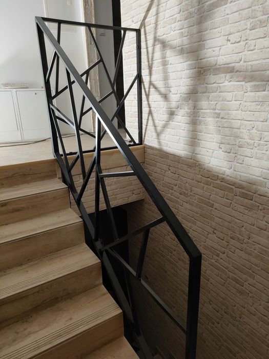 Balustrada malowana proszkowo