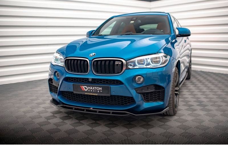 SPOILER / LIP DIANTEIRO V2 PARA BMW X5 M F85 2014-2018 / X6 M F86 2014-2018