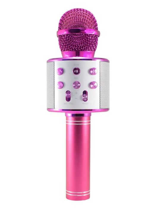 Караоке микрофон.Блютуз колонка.Детская колонка.Детский микрофон.