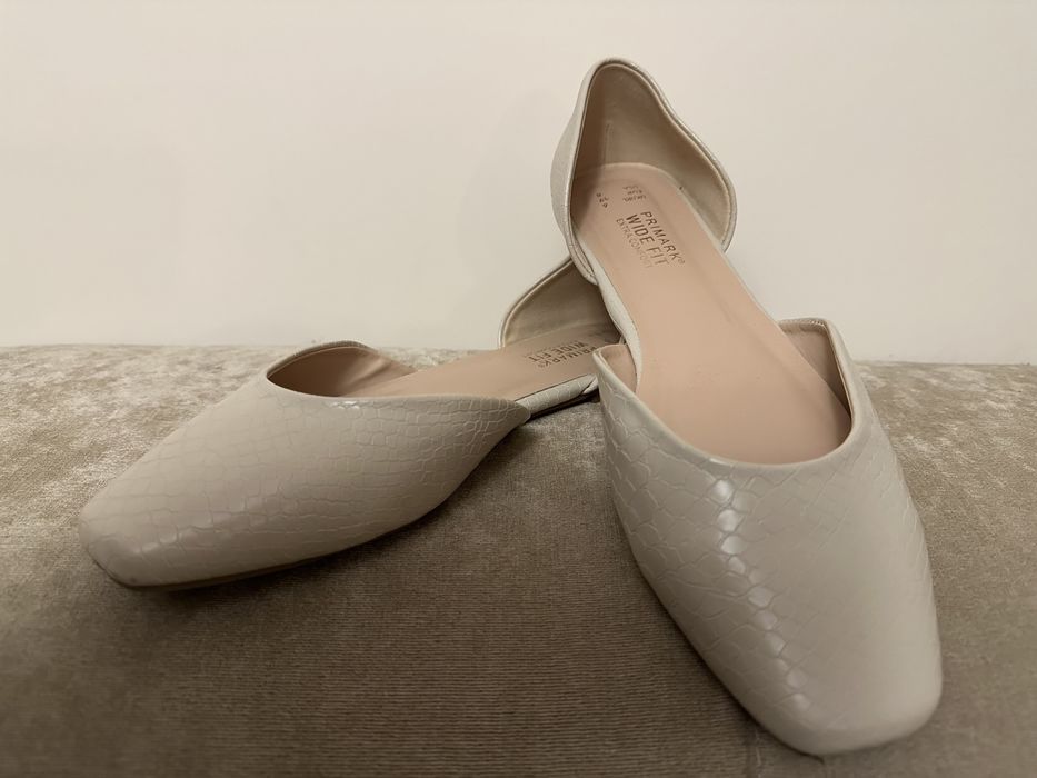 Damskie buty beżowe, rozmiar 39/40, Primark