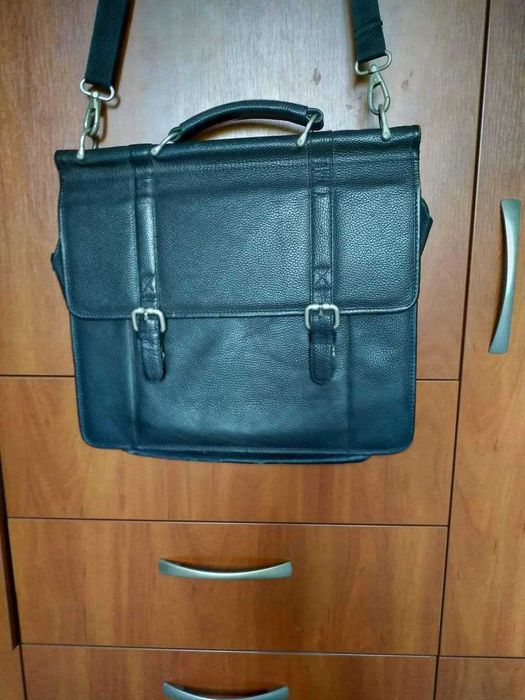 Кожаный портфель Америка мужской