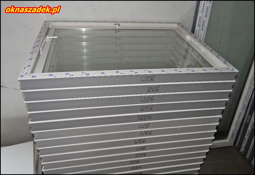 1200x900 okno PCV gospodarcze do garażu, magazynu, obory, kurnika