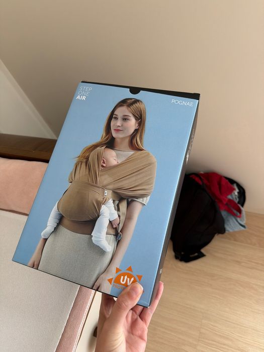 Слінг-Рюкзак Pognae (Понье) Step One UV CUT Air Camel Колір Бежевий