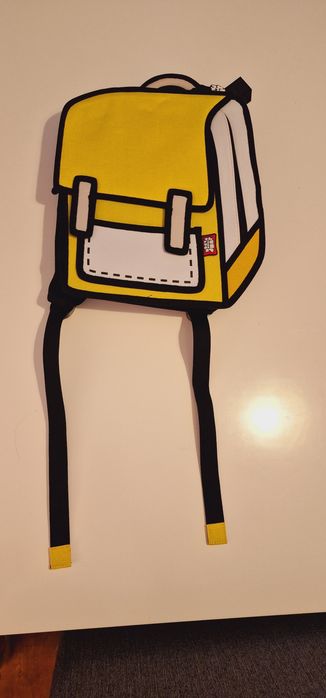 Jump from paper mochila 3D