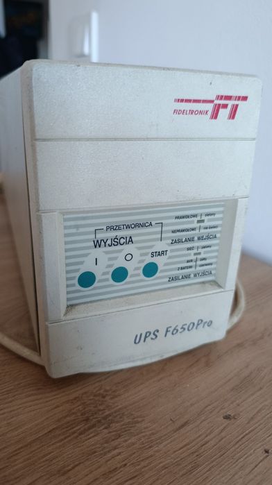Zasilacz komputerowy Fideltronik UPS F450 pro , UPS F650 pro -Prl