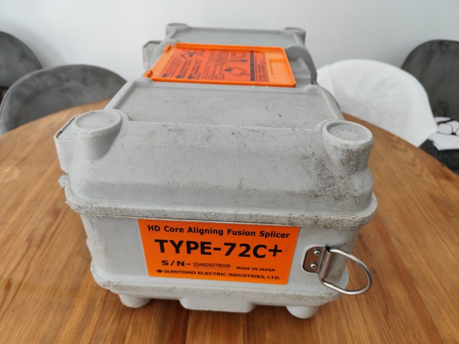 Maquina de fusão de fibra ótica Sumitomo 72C+