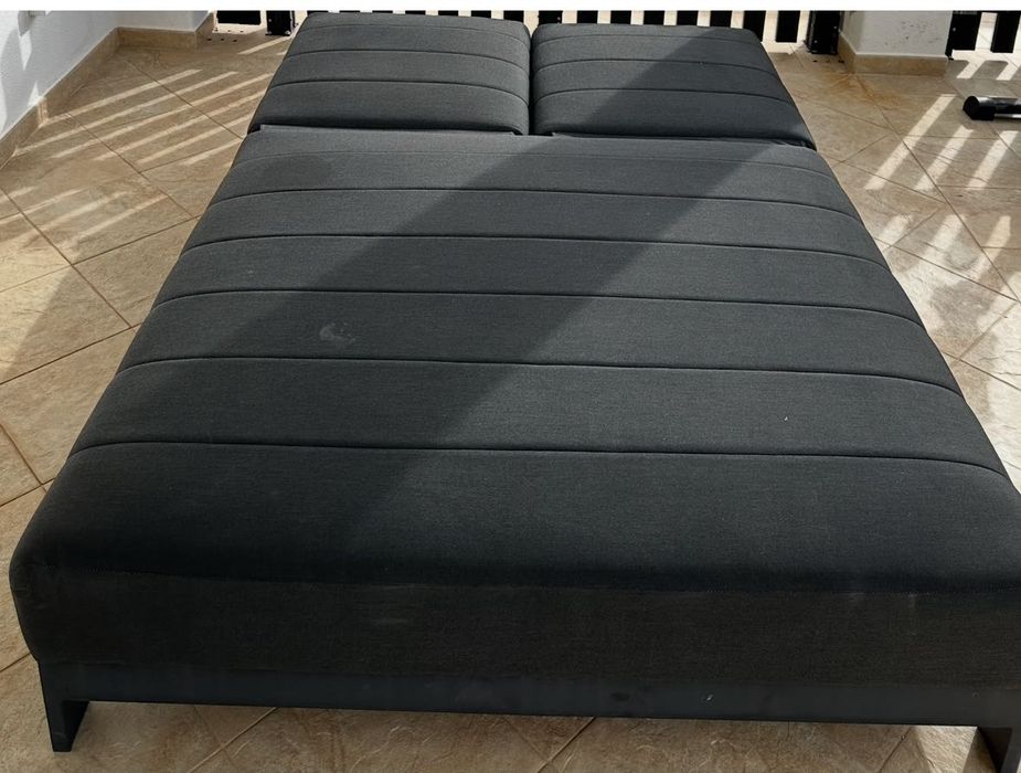 Espreguiçadeira 2 lugares  alcochoada  várias posições