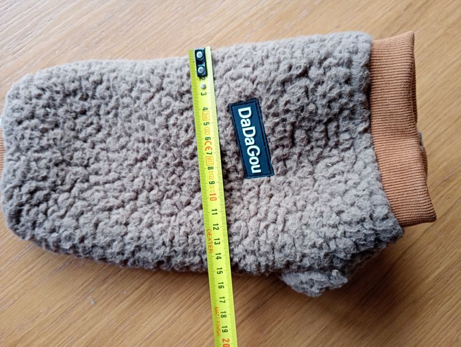 Ciepłe ubranko dla małego psa roz. M Dadagou