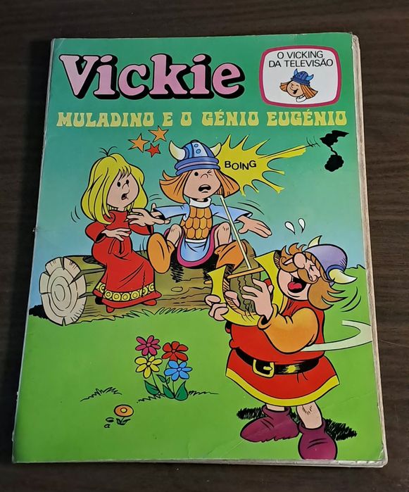 Livros banda desenhada Vickie