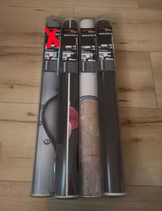 Decor Naklejka na lodówkę PCV 185x70 160x70 125x70 kwiaty folia lamin