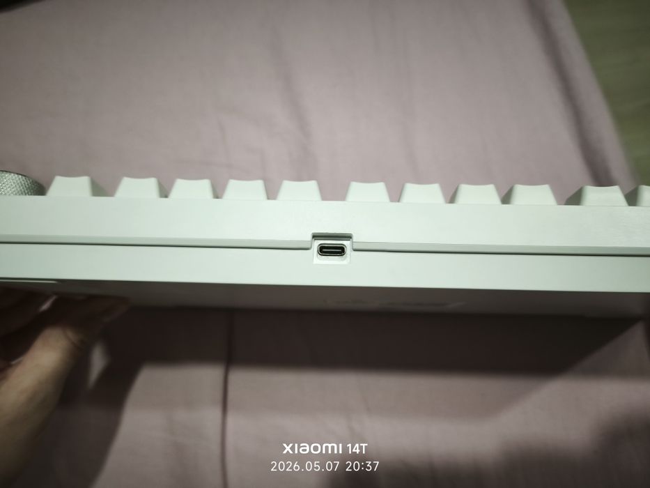Ajazz ak820 x nacodex blue swith hot swap