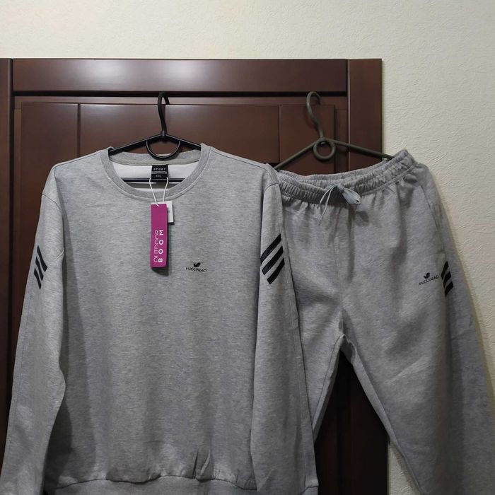 Спортивний костюм чоловічий із двухнитки пінь`є 95% котону р. 50-52