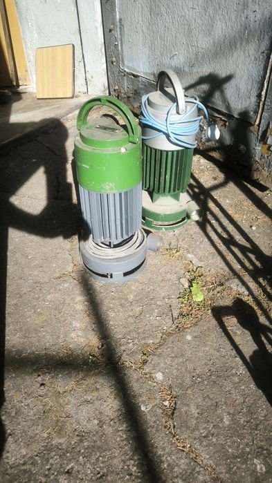 Elektropompa i pompa zanurzeniowa stara 720W każda