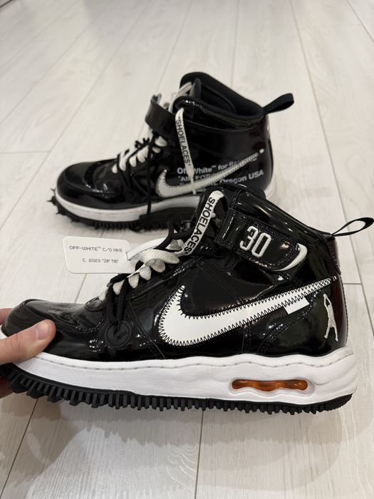 Кросівки nike air force 1 mid off-white sheed