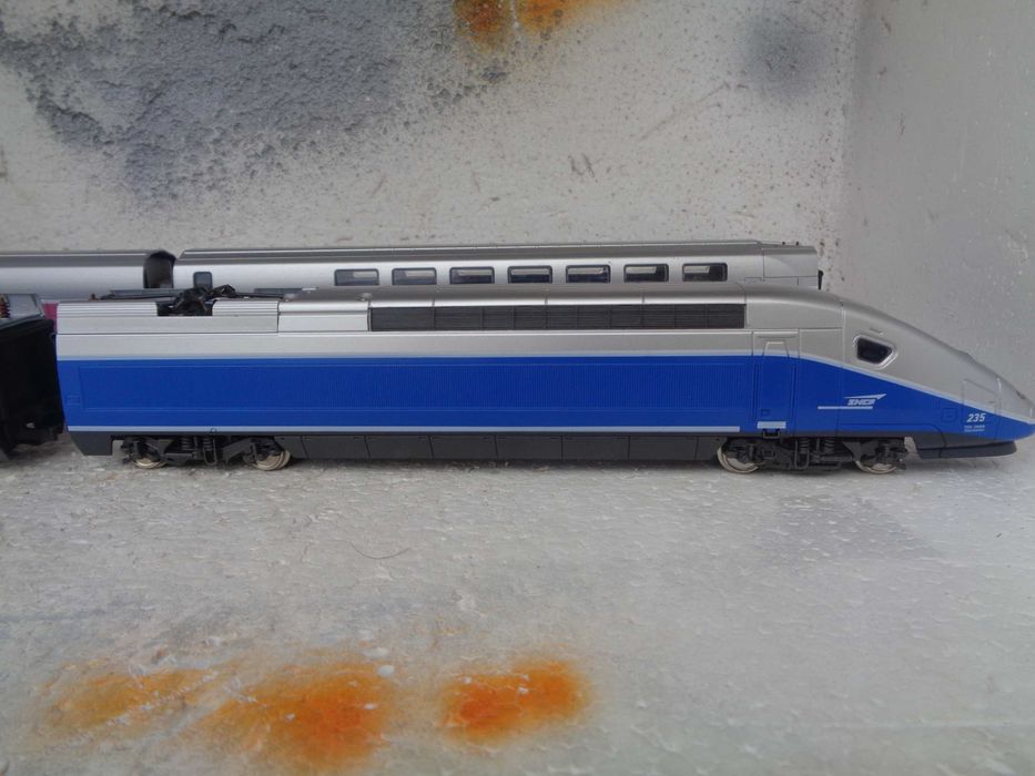 1:87 Mehano TGV duplo com luz pista comboio