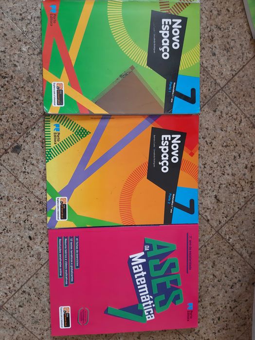 Grade 7 Textbooks, Mathematics, Physics and Chemistry, History