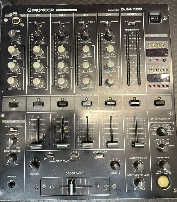 Mixer Pioneer DJM 500 Made In Japan