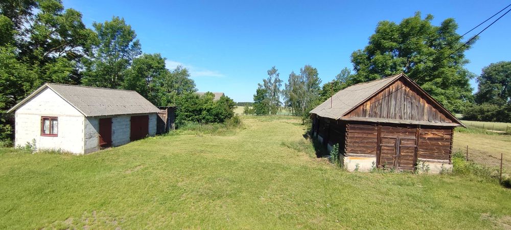 Sprzedam działka 6500 m2 z domem 200 m2 wraz z budynkami gospodarczymi