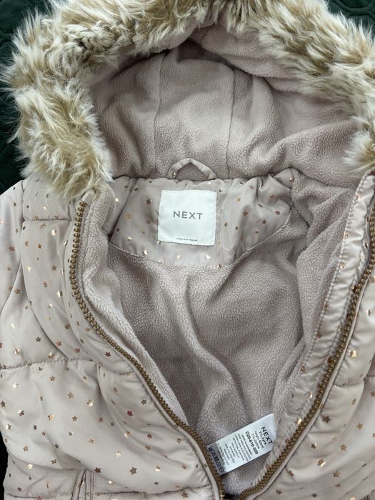 Комбінезон дитячий Next бежевий з капюшоном