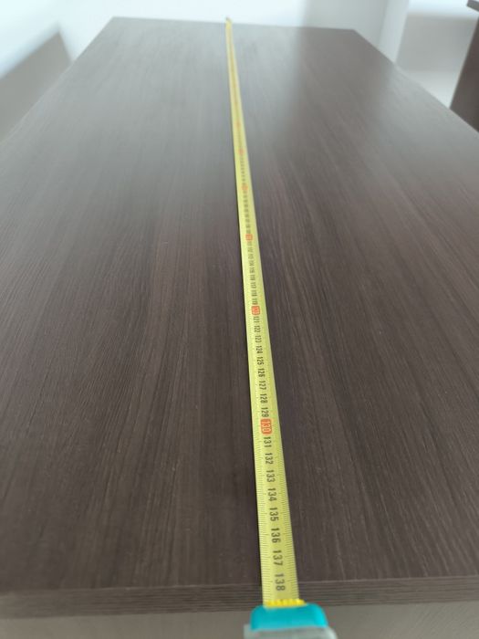 Biurko biurka kolor brązowy