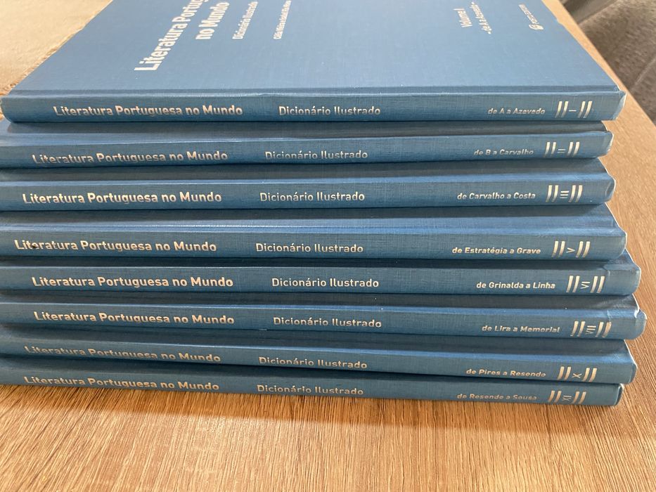 Literatura portuguesa no mundo, dicionário ilustrado, vários volumes